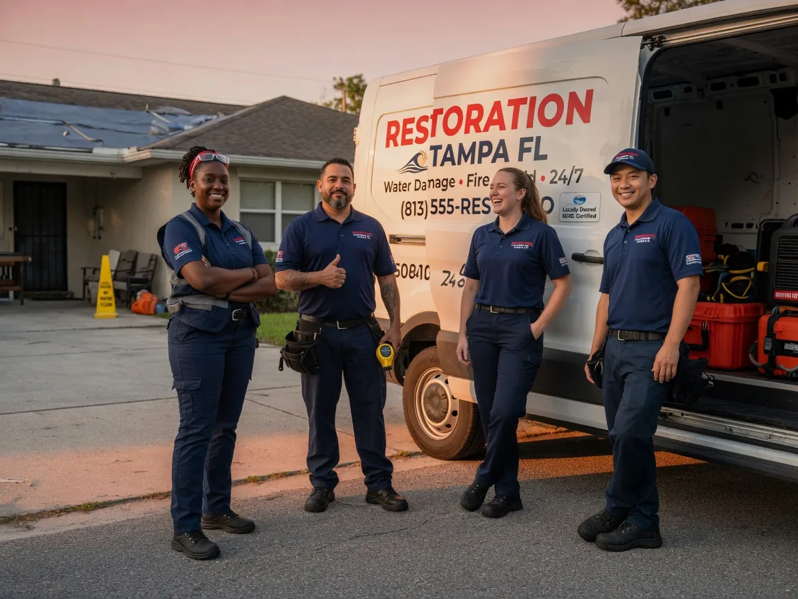 Water Damage Restoration company in Tom Bean, TX